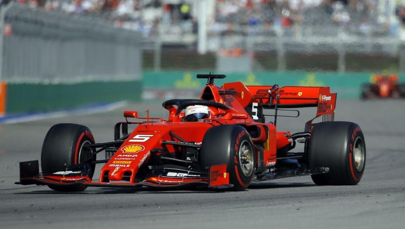 Ferrari de Sebastian Vettel Ferrari de Sebastian Vettel