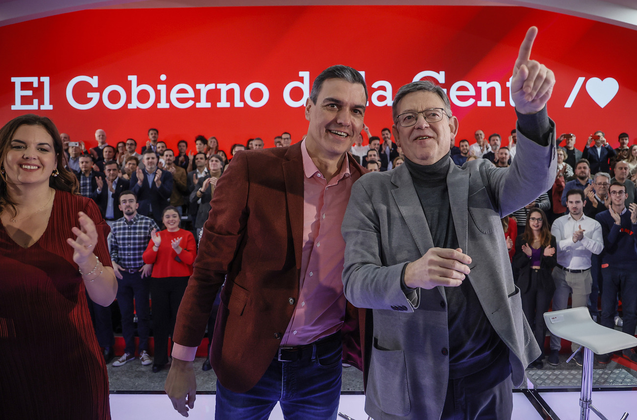Pedro Sánchez y Ximo Puig en Valencia / ROBER SOLSONA / EUROPA PRESS Pedro Sánchez y Ximo Puig en Valencia / ROBER SOLSONA / EUROPA PRESS