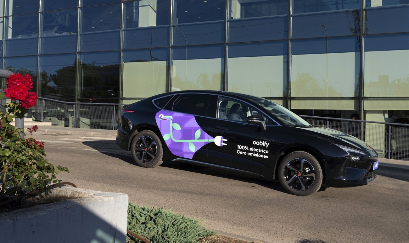Coche eléctrico de Cabify / EUROPA PRESS