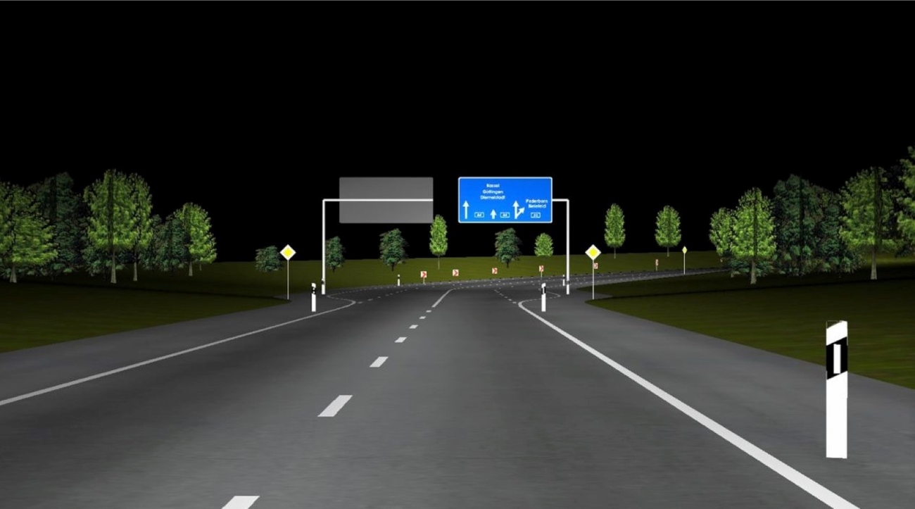 Simulación de las nuevas luces LED de Porsche Simulación de las nuevas luces LED de Porsche