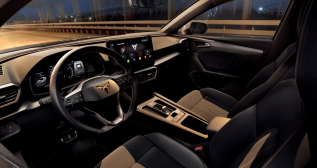 Interior del Cupra León de 150 CV