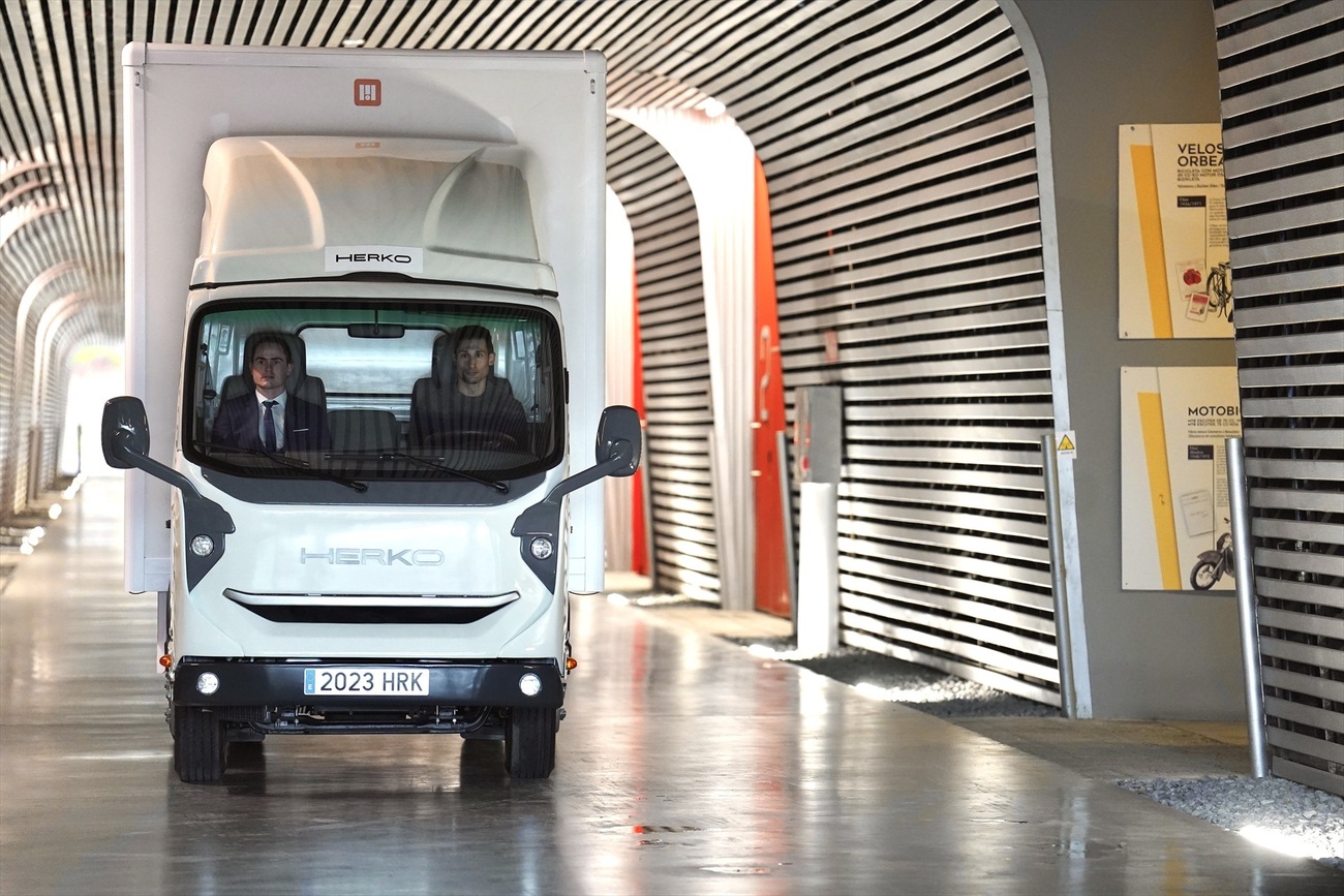 Presentación de un camión de la marca vasca Herko / H. BILBAO / EUROPA PRESS
