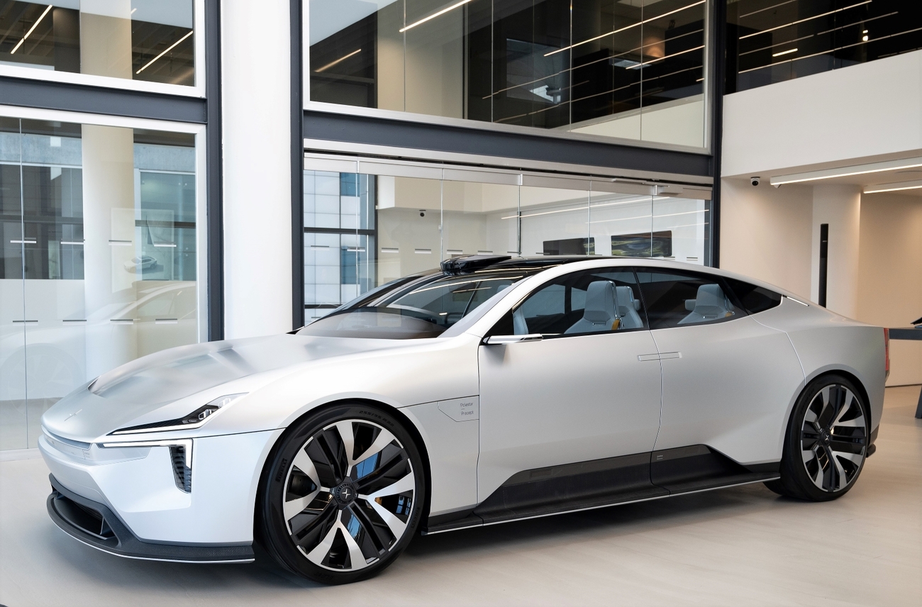 El Polestar Precept en el nuevo espacio de la marca en Madrid / POLESTAR