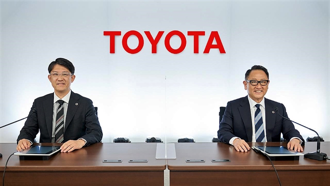 Koji Sato y Akio Toyoda / TOYOTA