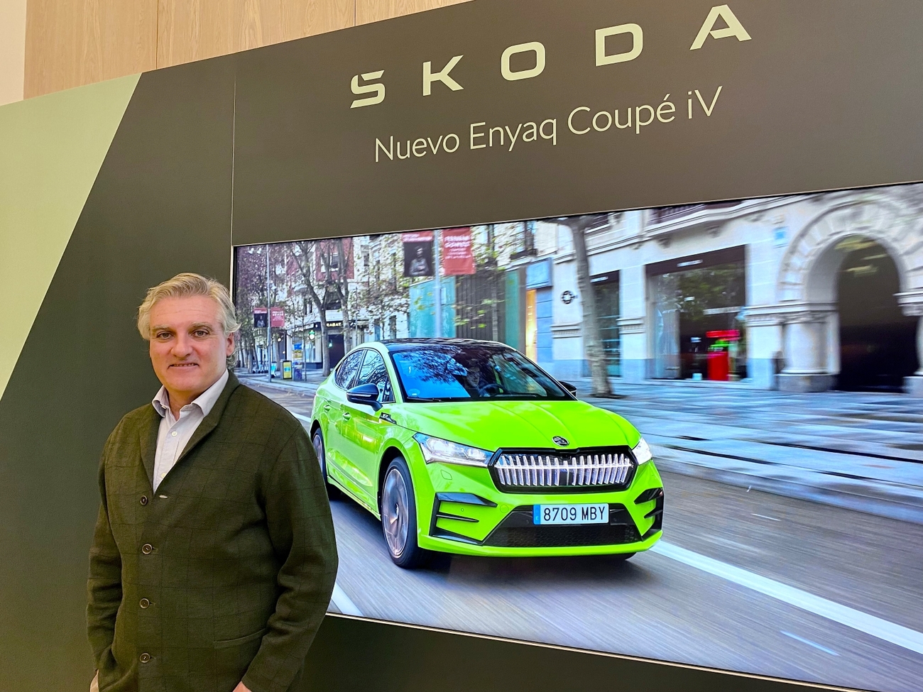 Fidel Jiménez de Parga, director general de Skoda España / A.M.
