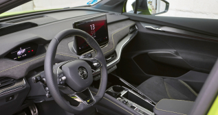 Interior del Skoda Enyaq Coupé iV