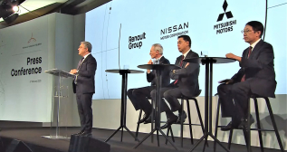 Presentación del acuerdo de Renault, Nissan y Mitsubishi