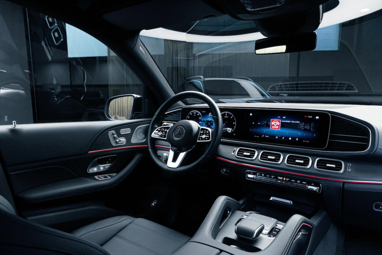 Interior de un Mercedes Benz GLS / UNSPLASH