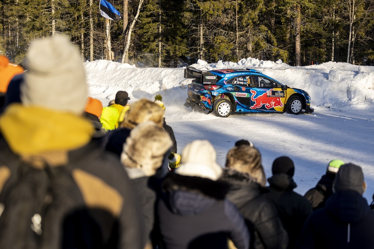 Tänak en el Rally de Suecia de 2023 / NIKOS KATIKIS / EUROPA PRESS