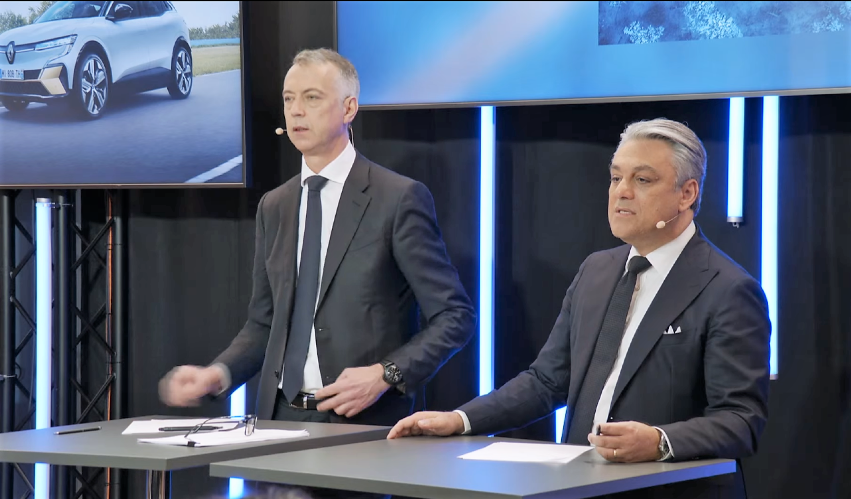 Presentación de resultados de Renault