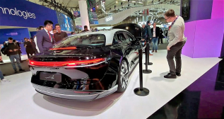 Lucid Air en el MWC 2023