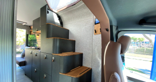 Detalle del interior de Hymer Venture S