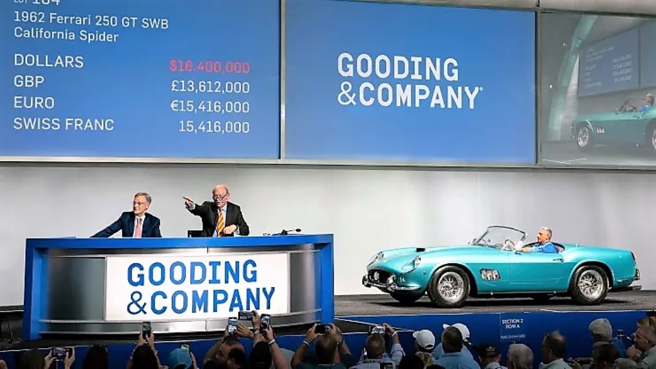 Subasta récord de un Ferrari / AMELIA ISLAND