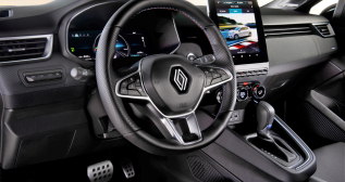 Interior del Renault Clio Interior del Renault Clio