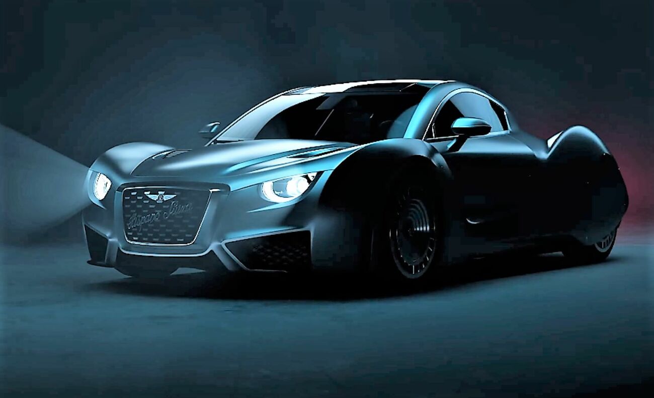 Hispano Suiza con el nuevo logo de la marca / YOUTUBE HISPANO SUIZA