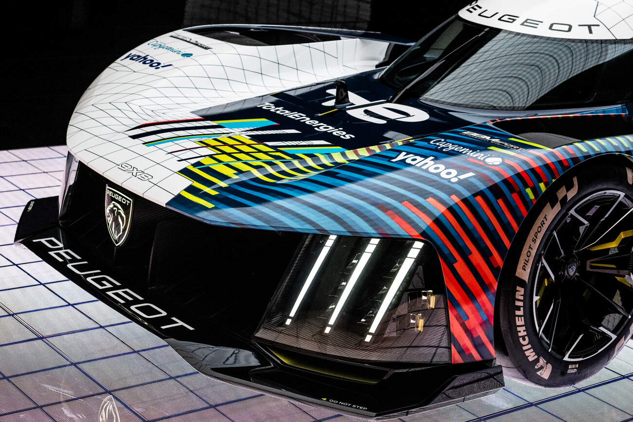 Coche de Peugeot para Las 24 Horas de Le Mans