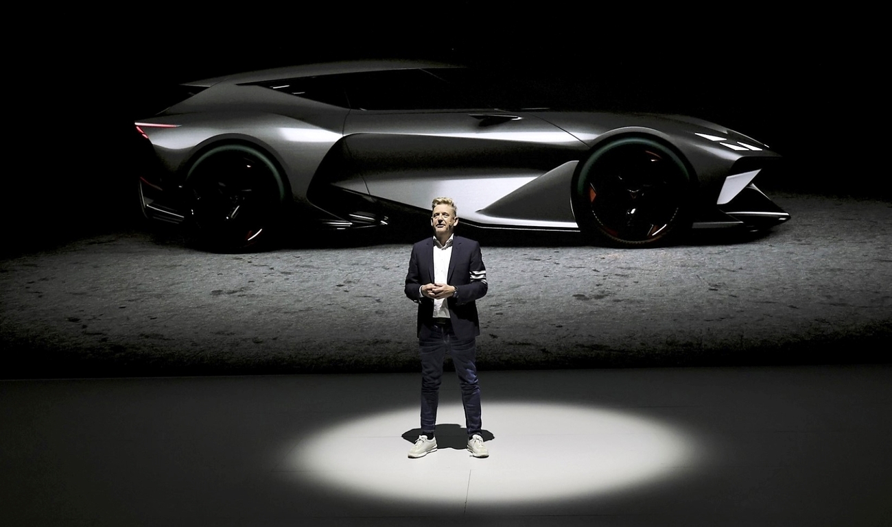 Wayne Griffiths presenta el Cupra UrbanRebel / CUPRA