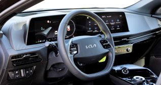 Interior del Kia EV6 GT