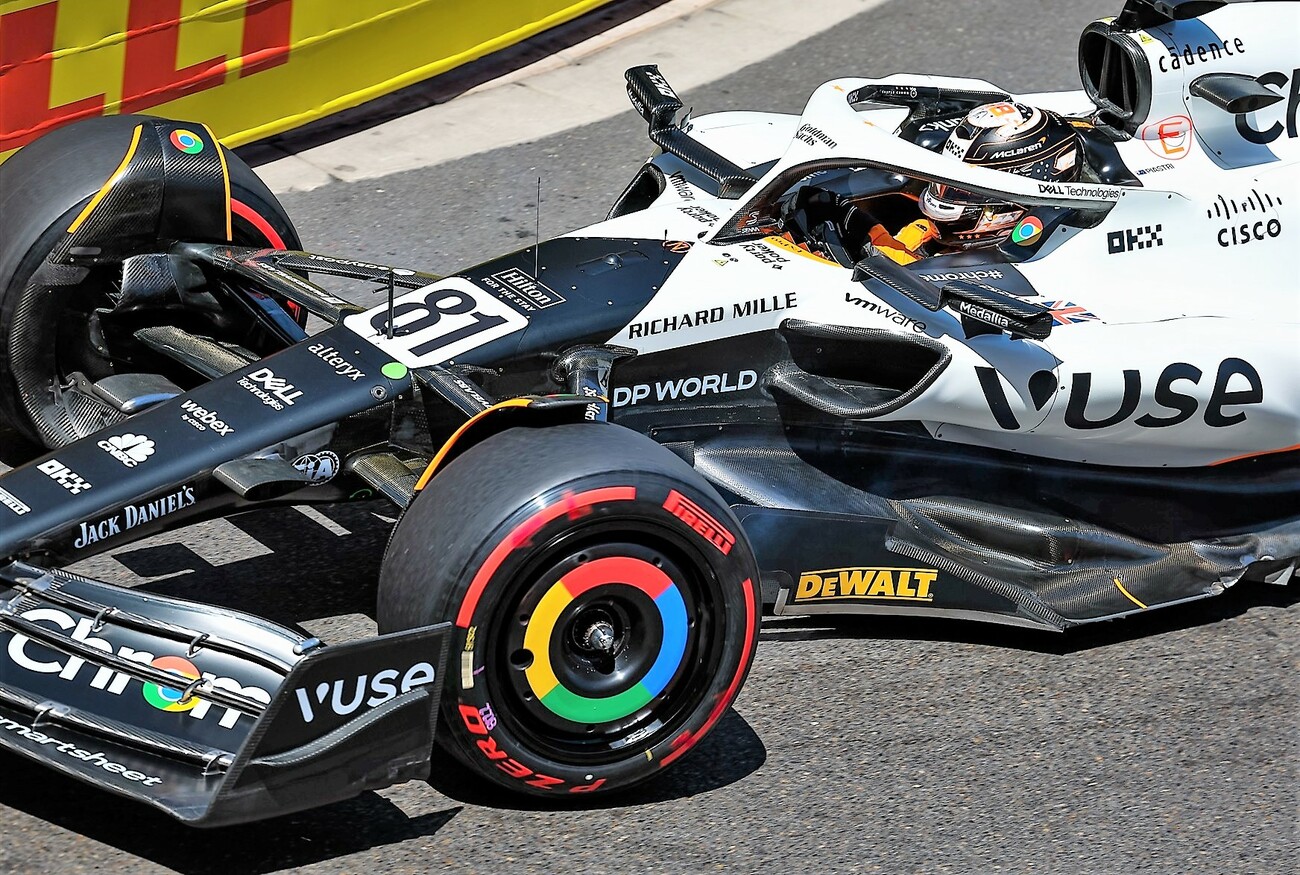 Coche de McLaren de Piastri / FLORENT GOODEN / EUROPA PRESS Coche de McLaren de Piastri / FLORENT GOODEN / EUROPA PRESS