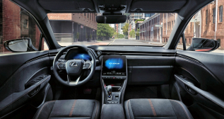 Interior del nuevo Lexus LBX