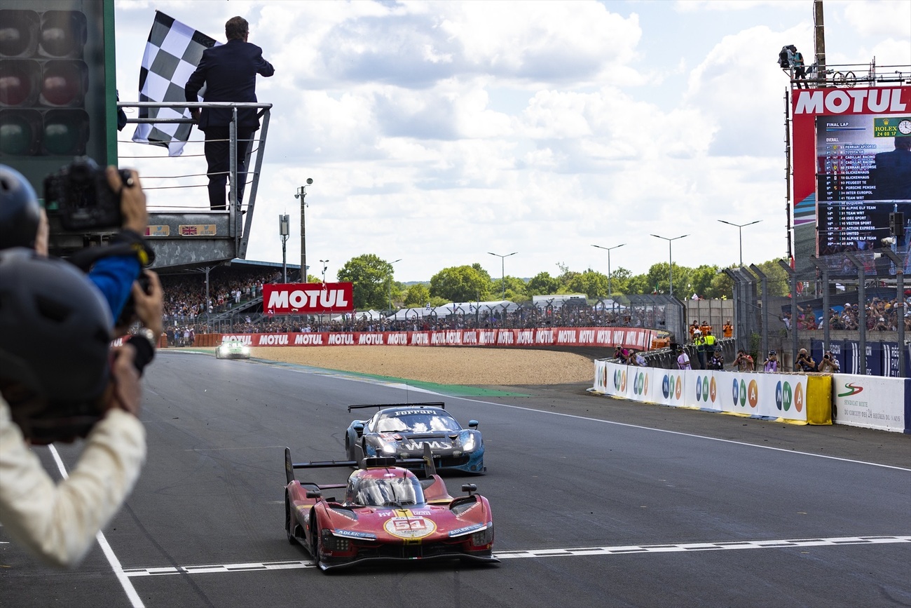 El coche de Ferrari gana las 24 Horas de Le Mans / DAMIEN SAULNIER / EUROPA PRESS