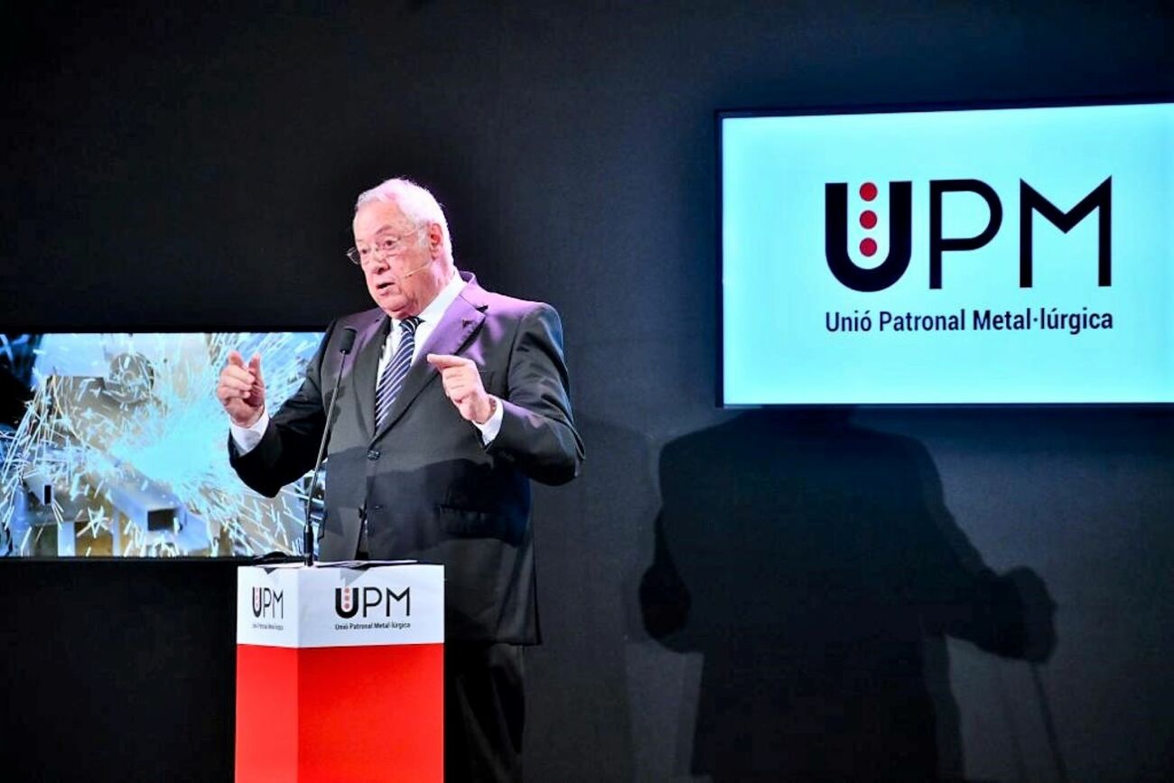 Jaume Roura en la asamblea de UPM / UPM