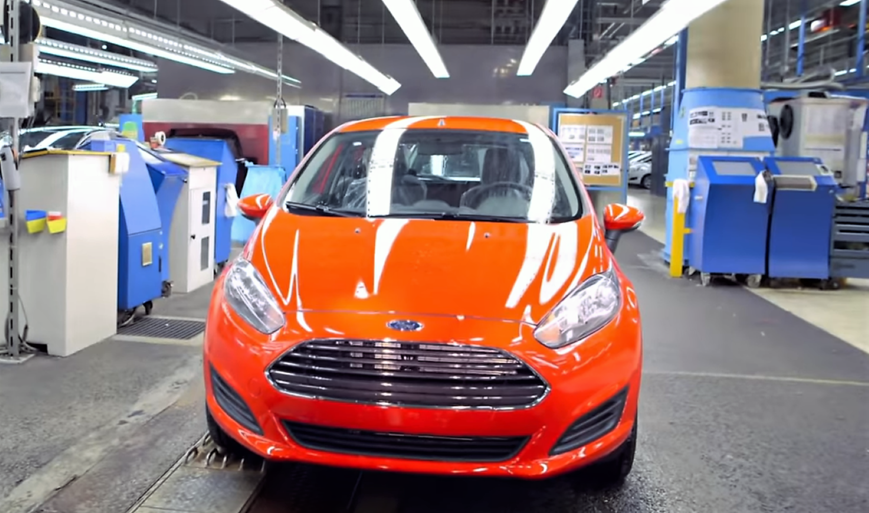 Producción del Ford Fiesta en Colonia antes de su adiós / YOUTUBE FORD