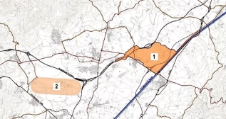Plano de la ubicación del centro de conducción autónoma de Cataluña