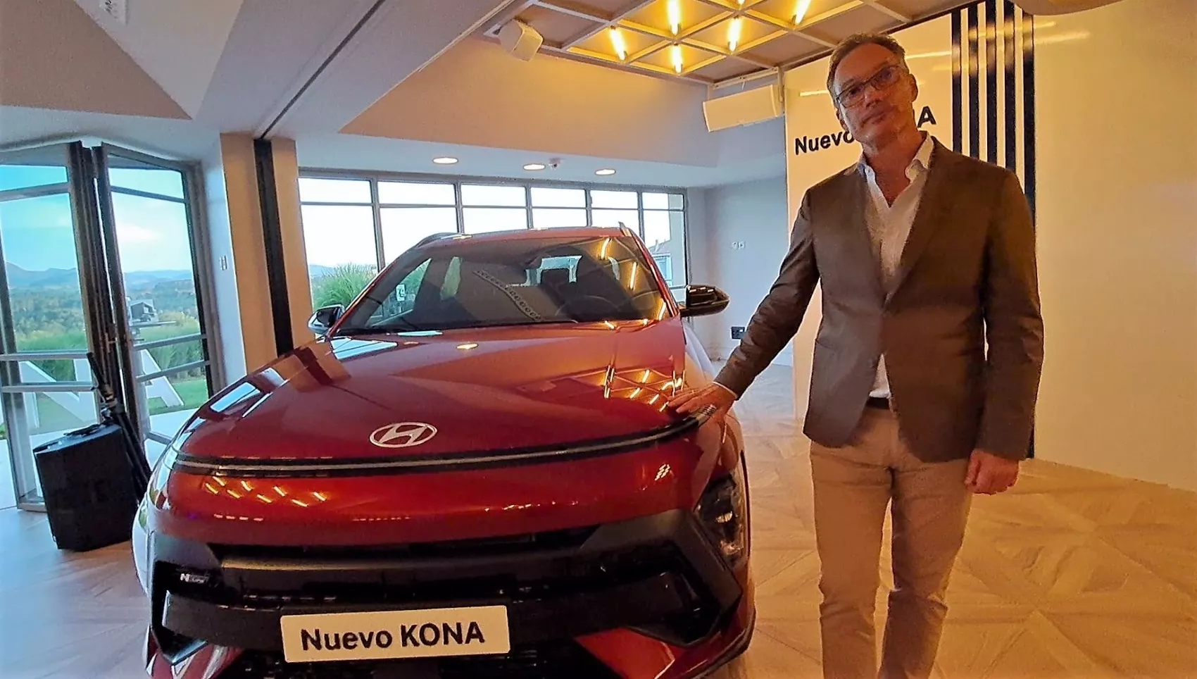 Eduardo Ramírez, diseñador del Hyundai Kona / T.F.