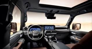 Interior del nuevo Toyota Land Cruiser