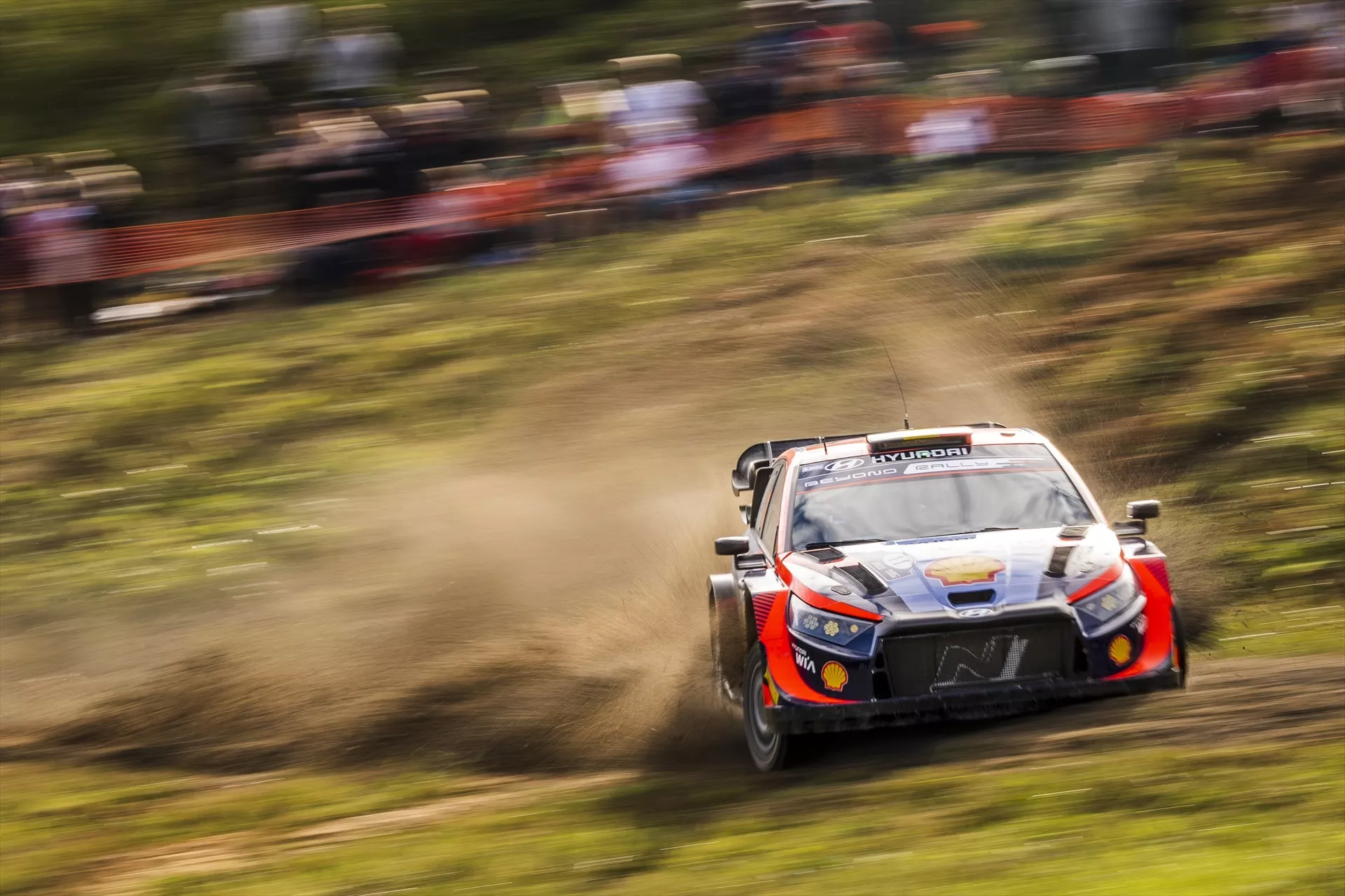 Neuville en el Rally de Finlandia / NIKOS KATIKIS / EUROPA PRESS