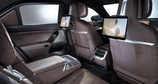 Interior del BMW Serie 7 blindado