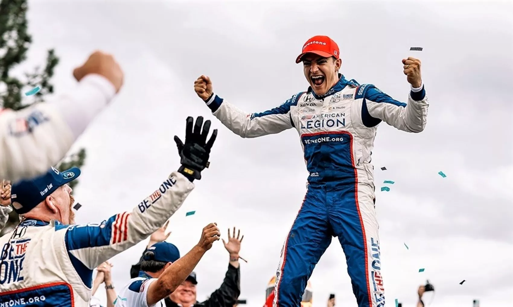 Álex Palou celebra su triunfo en IndyCar / INDYCAR Álex Palou celebra su triunfo en IndyCar / INDYCAR