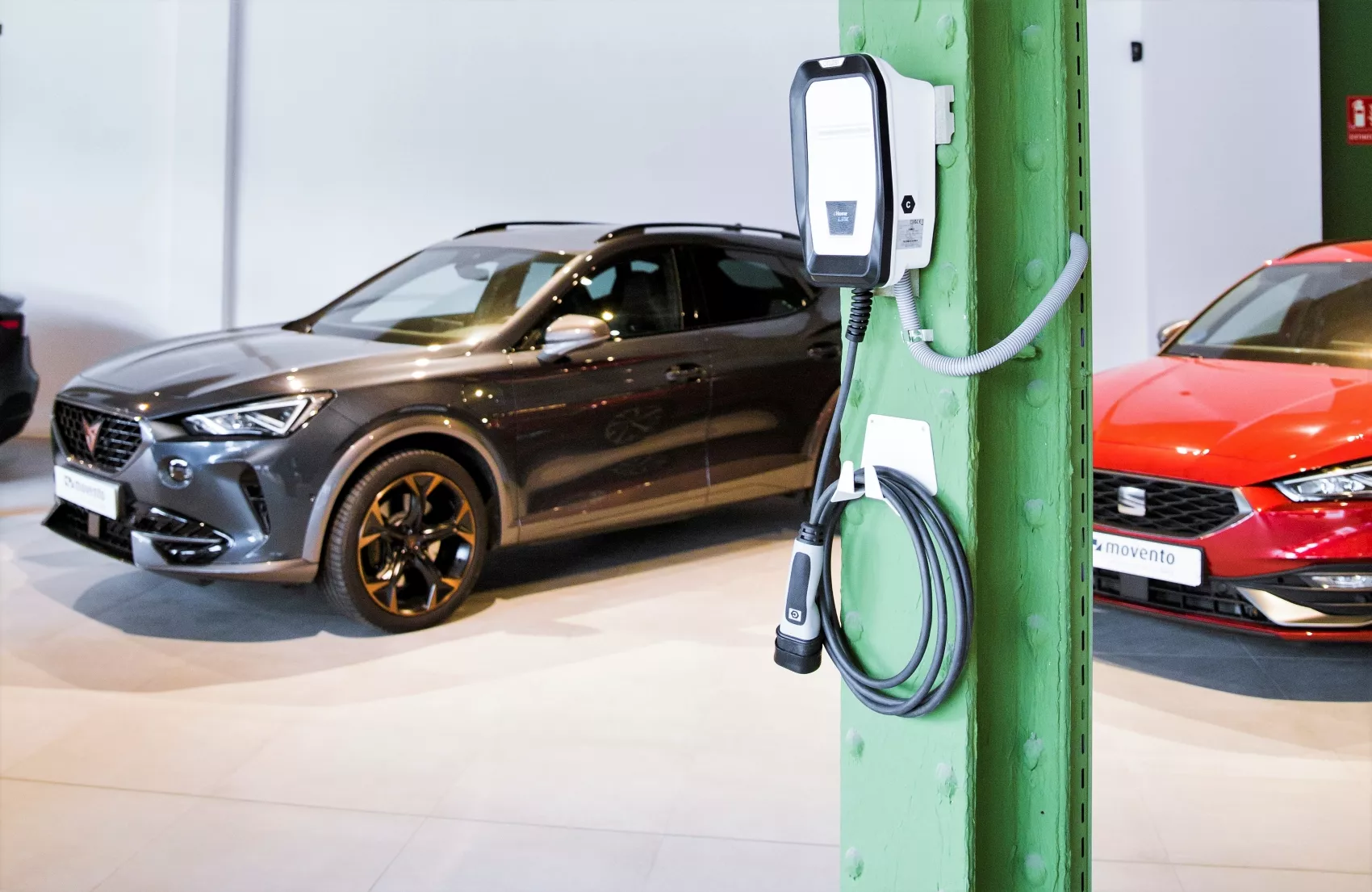 Cargador de Circutor en instalaciones de Movento