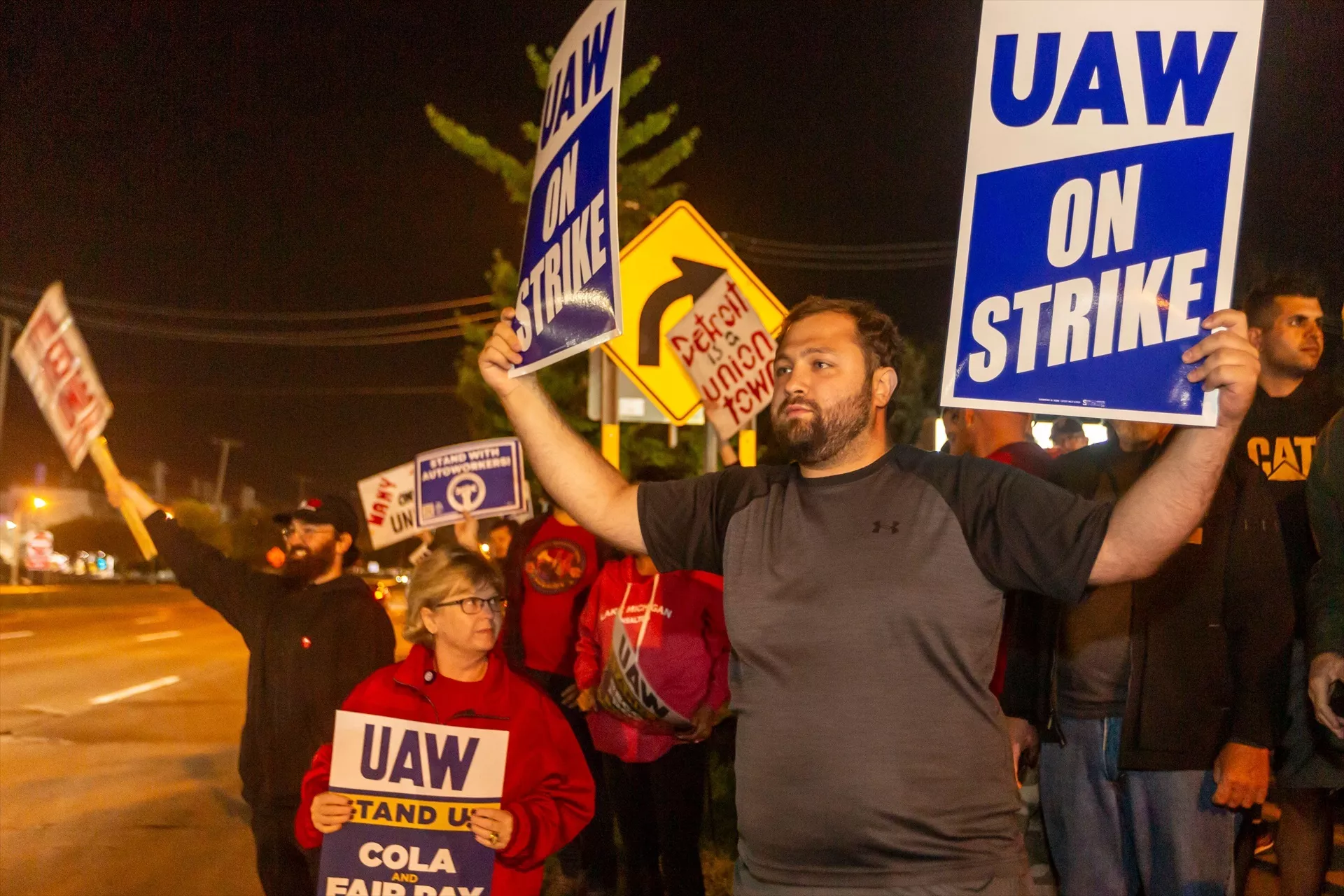 Inicio de la huelga en la automoción de EEUU / JIM WEST / DPA