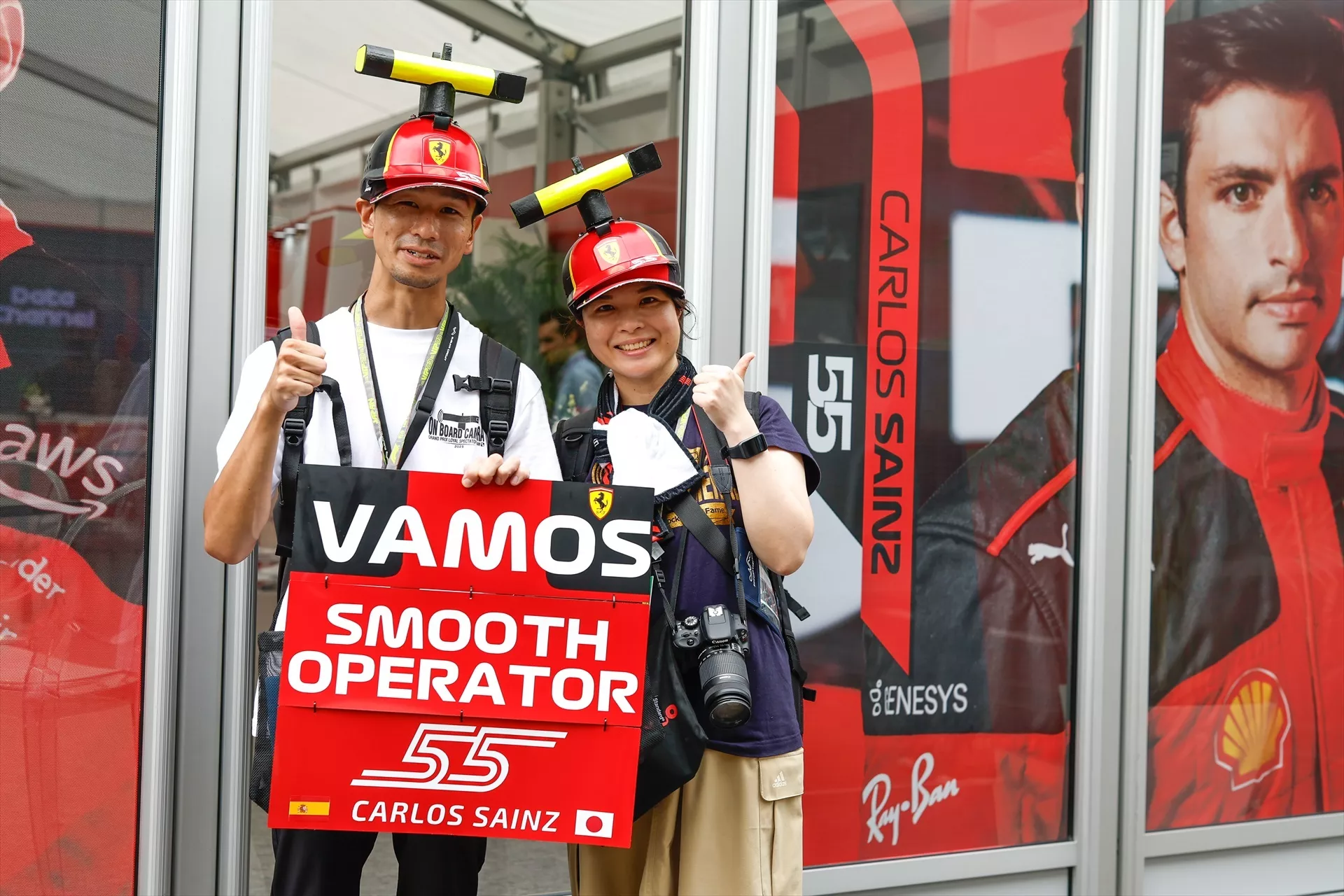 Fans de Carlos Sainz en Suzuka / DPPI / EUROPA PRESS Fans de Carlos Sainz en Suzuka / DPPI / EUROPA PRESS