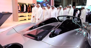 McLaren 750 S en el Salón de Ginebra en Qatar