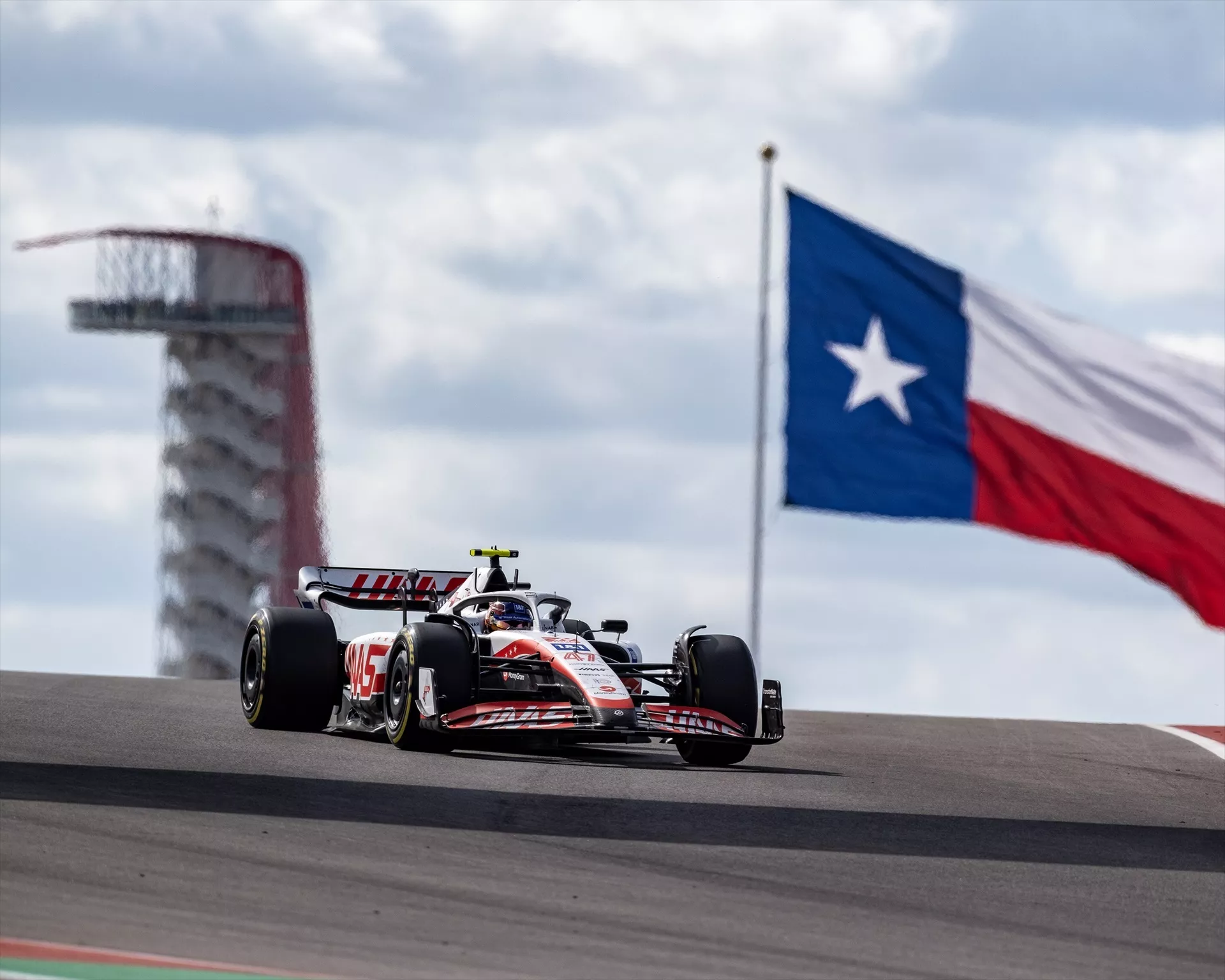 Un coche de Haas en el Circuito de las Américas de Texas / ROBERT BACKAM / CSM