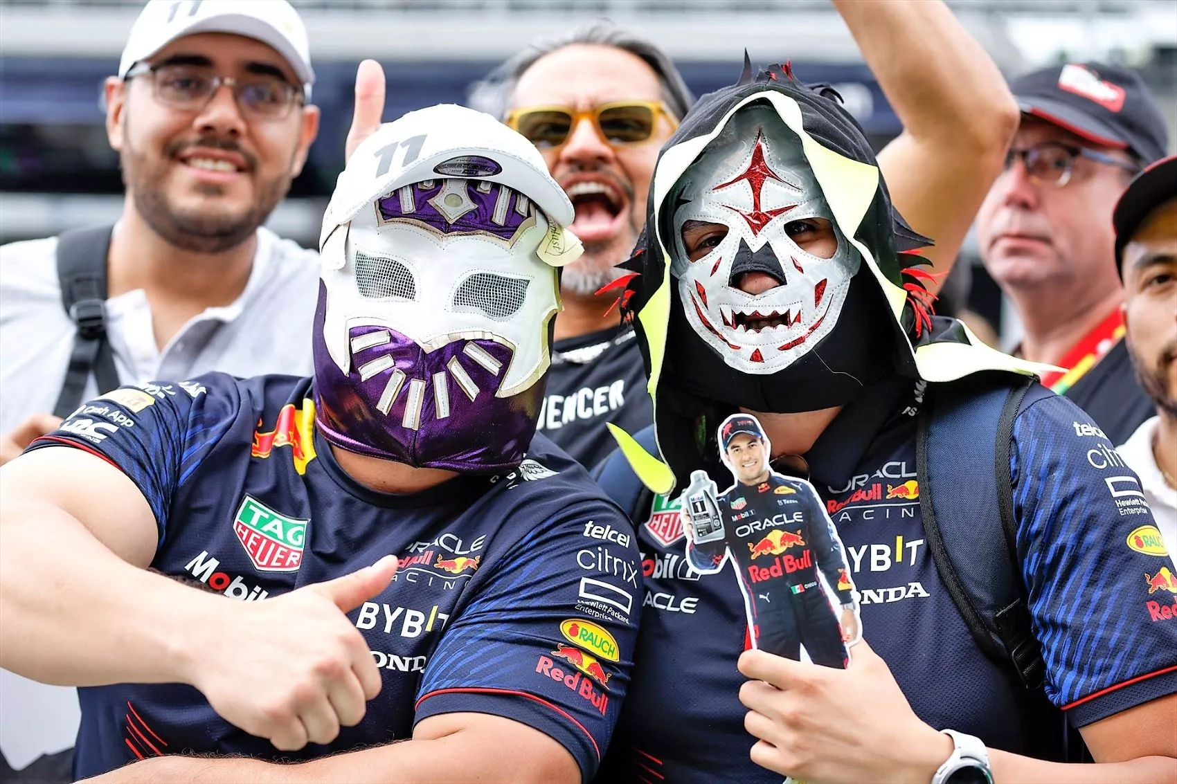 Seguidores de Checo Pérez en México / FLORENT GOODEN / EUROPA PRESS