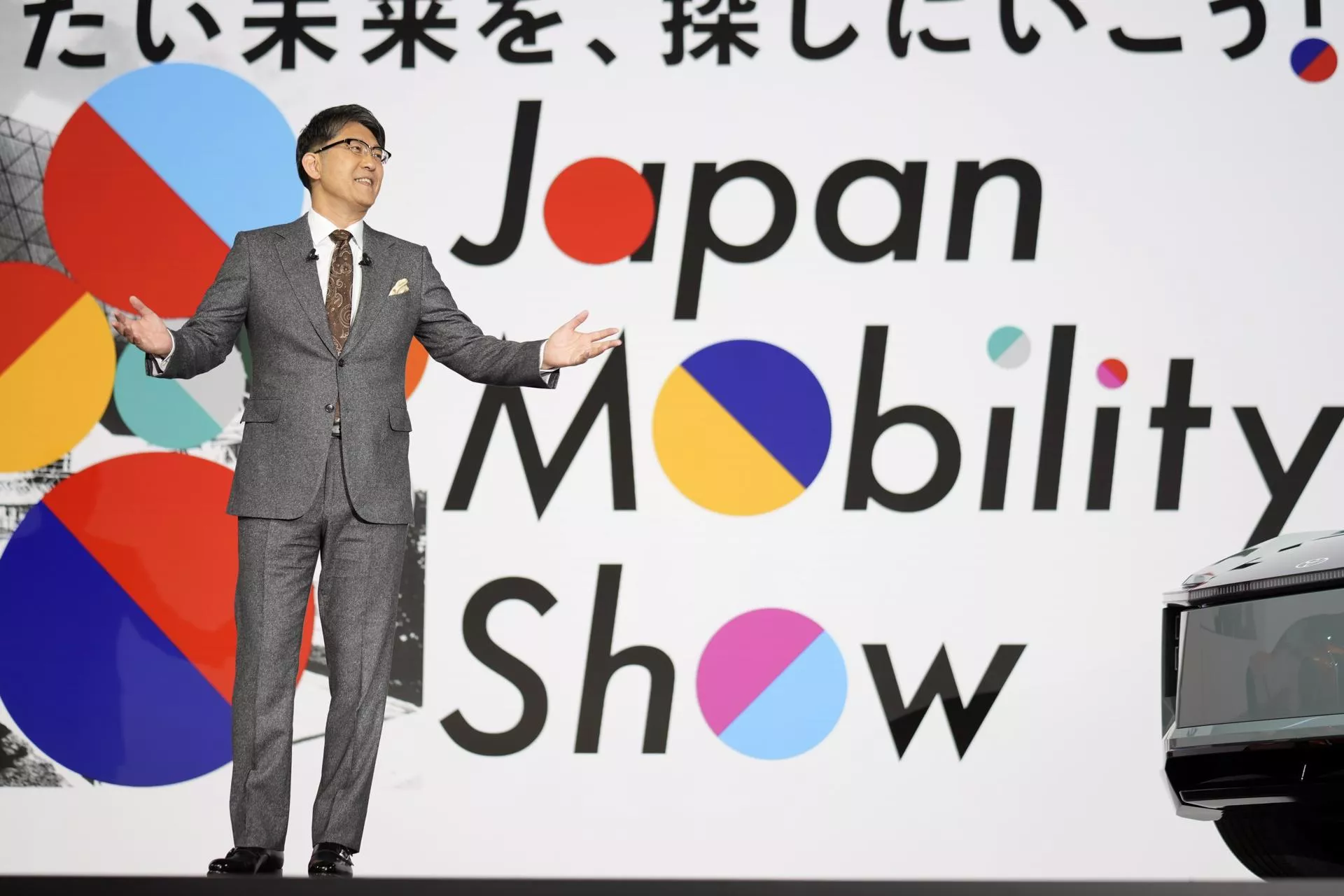 Koji Sato, CEO de Toyota, en Japan Mobility Show / FRANCK ROBICHON / EFE