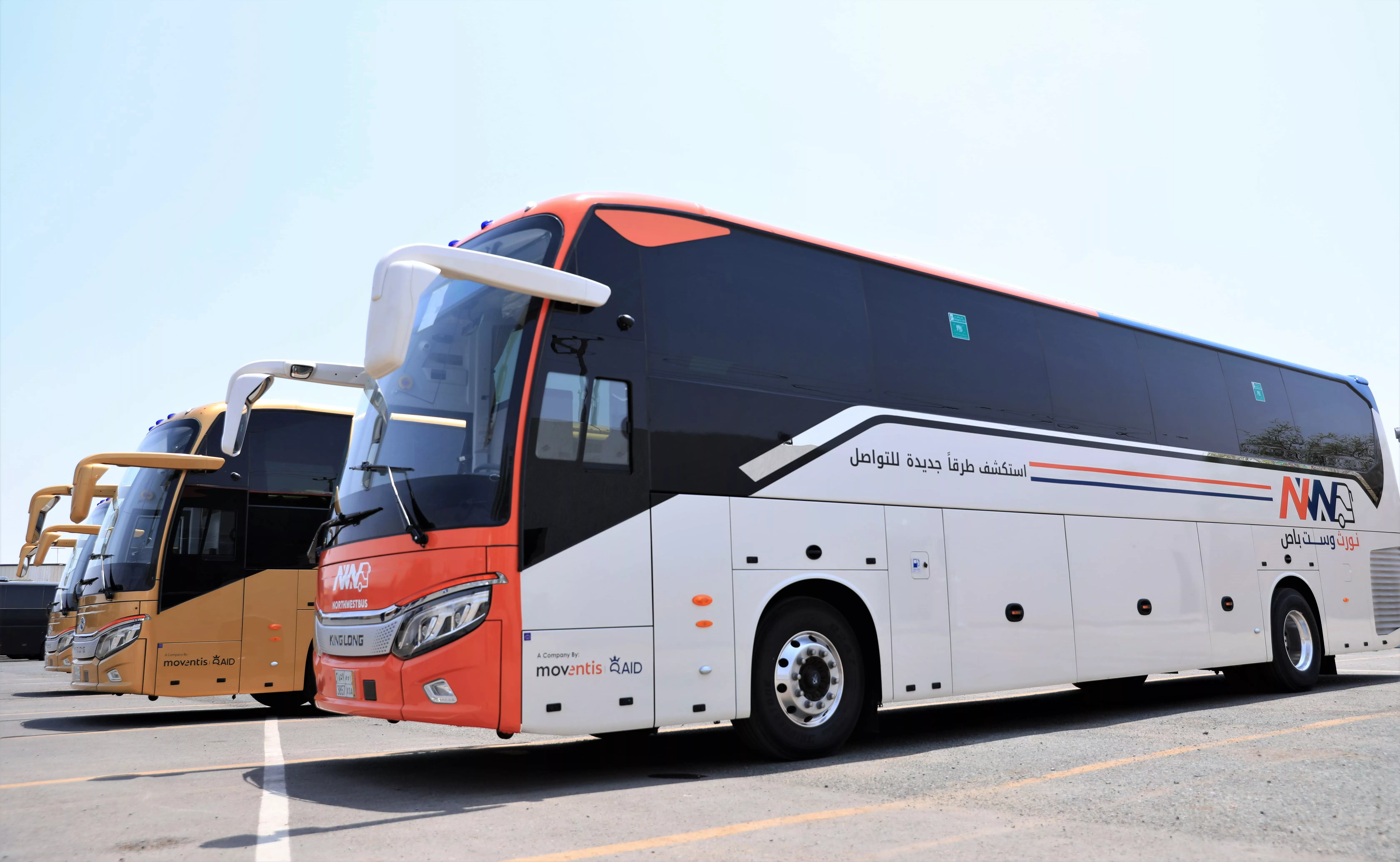 Autobuses de Moventis en Arabia Saudí / MOVENTIS Autobuses de Moventis en Arabia Saudí / MOVENTIS