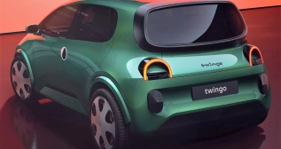Parte trasera del Renault Twingo Legend / RENAULT Parte trasera del Renault Twingo Legend / RENAULT