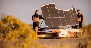 Panel del coche solar