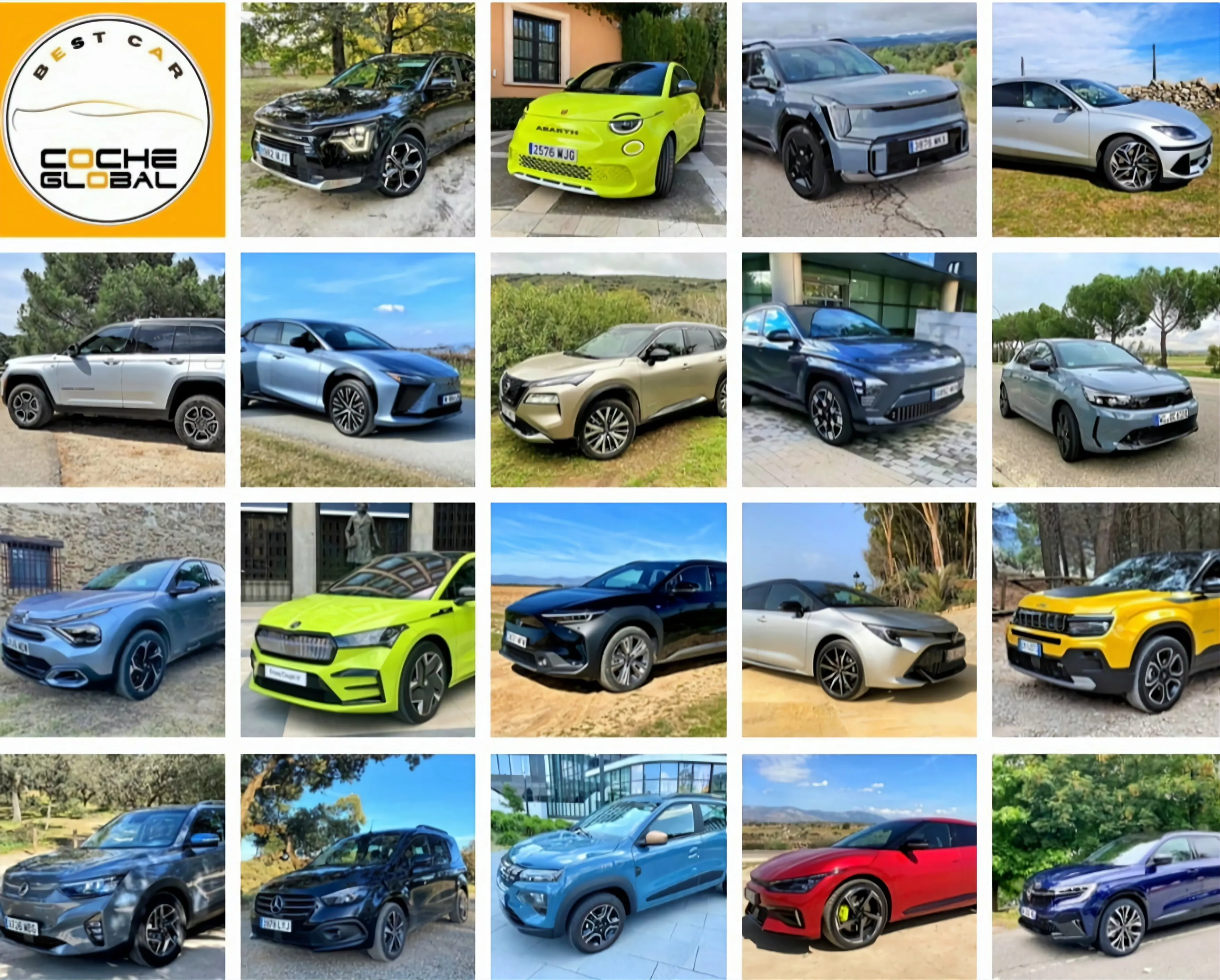 Candidatos al Premio Best Car Coche Global 2023