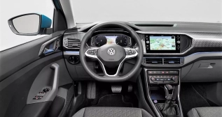 Interior del VW T Cross 2024