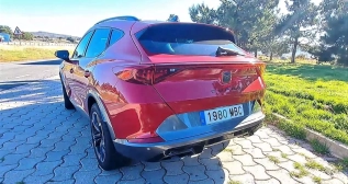 Parte trasera del Cupra Formentor 150 CV / T.F.