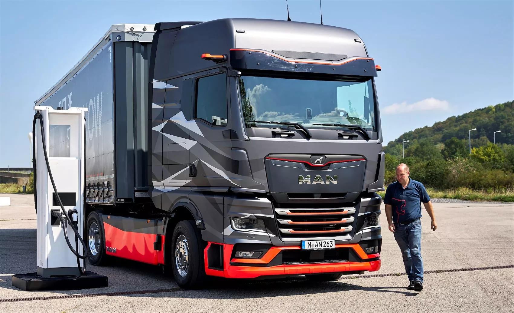 Camión eléctrico de MAN