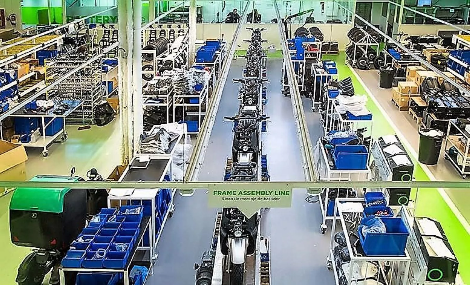 Fábrica de motos eléctricas de Silence