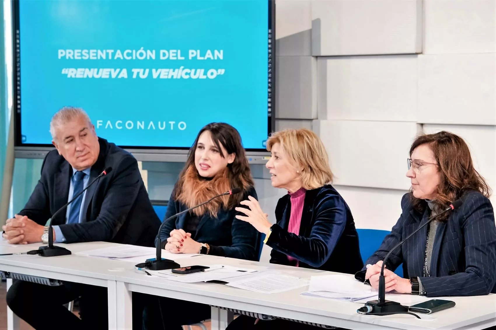 Presentación del plan Renueva tu Vehículo de Galicia / FACONAUTO