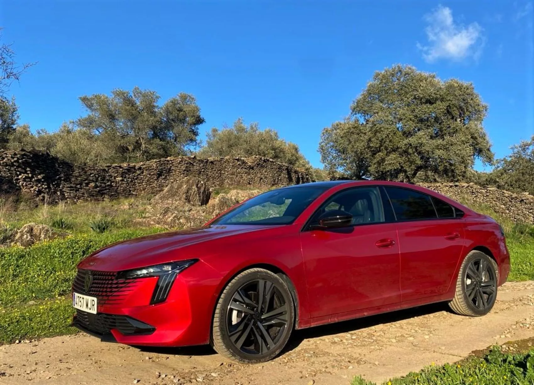 Peugeot 508 en la prueba de Coche Global / A.M.